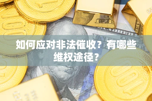 武汉如何应对非法催收？有哪些维权途径？