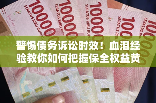 武汉警惕债务诉讼时效！血泪经验教你如何把握保全权益黄金期