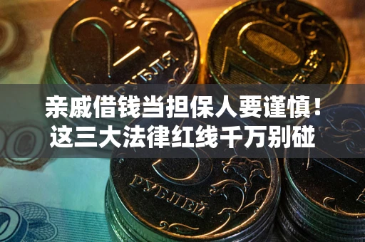 武汉亲戚借钱当担保人要谨慎！这三大法律红线千万别碰