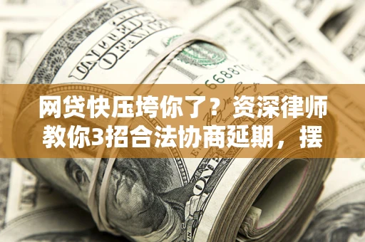 武汉网贷快压垮你了？资深律师教你3招合法协商延期，摆脱暴力催收！