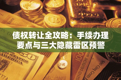 武汉债权转让全攻略：手续办理要点与三大隐藏雷区预警