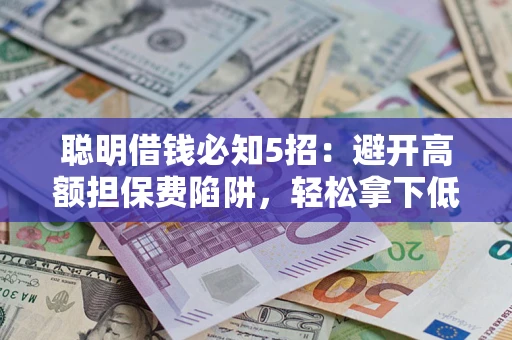 武汉聪明借钱必知5招：避开高额担保费陷阱，轻松拿下低息贷款